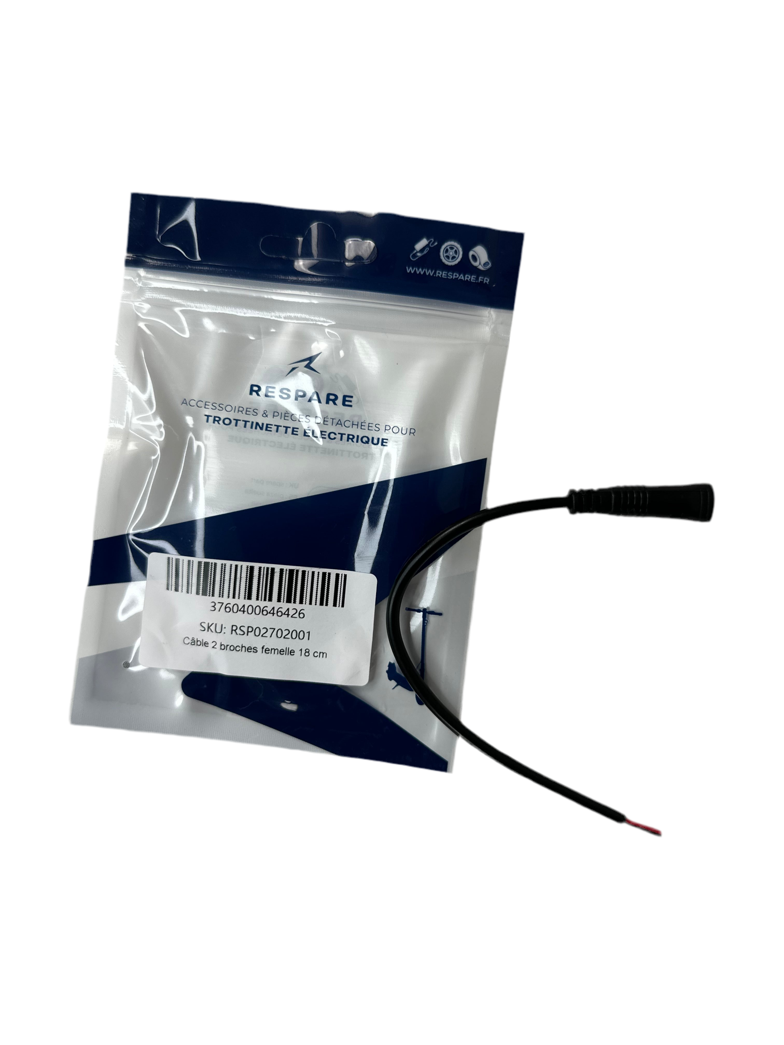 cable-2-broches-femelle-18-cm